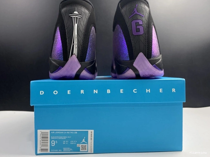 '' 14 AIR DOERNBECHER JORDAN RETRO CV2469-001 0709